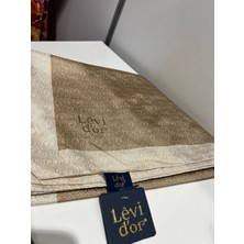 Levidor 17856 Kadın Monogram Şal