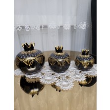 Cristal Craft Dekoratif 3'lü Nar