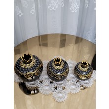 Cristal Craft Dekoratif 3'lü Nar