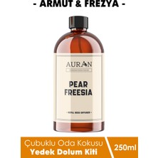 Auran Armut & Frezya Yedek Çubuklu Oda Ve Ortam Kokusu Esansı Yedek Dolum Pear Freesia 250ml