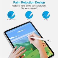 Z-Mobile iPad Air 11" 6. Nesil M2 2024 Uyumlu Pencil Stylus Palm Rejection Eğim Özellikli Tablet Kalemi