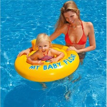 0-18 Ay Bacak Geçmeli Oturaklı Bebek Flotörü Şişme Deniz Havuz Simidi Baby Float