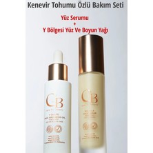 Cfor B Cosmetics Cbd Özlü Bakım Seti Yüz Serumu + Y Bölgesi Yüz ve Boyun Yağı