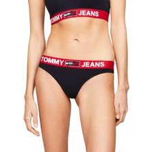 Tommy Hilfiger Kadın Lacivert Tanga