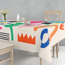 Casa Suki Geometrik Desenli Masa Örtüsü