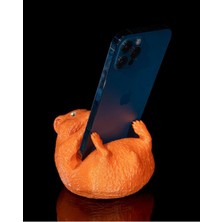 Turansoy Craft Hamster Telefon Standı Fare Telefon Tutacağı 11CM