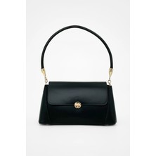 Blooms Bag Kadın, Gold Tokalı, Baget, Retro Model El ve Omuz Çantası