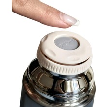 Tarantula Stainless Steel Bardaklı Kayışlı Gümüş 350 ml Günlük , Şık, Modern , Hediyelik Termos .