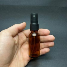 3 Adet Çok Amaçlı Amber 20ML Sprey Fısfıs Kolonya Dezenfektan Cam Şişe Fıs Fıs 3X20ML