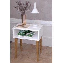Hnc Home Kenar Sehpa, Yan Sehpa, Retro Komidin, Sehpa, Fiskos, Çok Amaçlı Sehpa