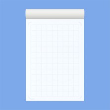 Grdall 1 Adet - A6 Ebatta Üstten Tutkallı Not - Tutkallı Bloknot - Desenli Notluk - Notepad