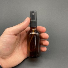 5 Adet Çok Amaçlı Amber 50ML Sprey Fısfıs Kolonya Dezenfektan Cam Şişe Fıs Fıs 5X50ML