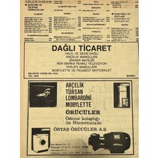 Hasyılmaz Manisa 1987 Meslek Reklam Ilanı Efemera S-31