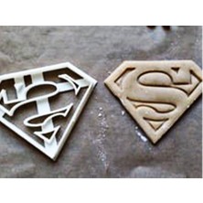 3DreaMaker Superman&batman 2'li Kurabiye Kalıbı Set