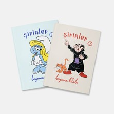 Şirinler Boyama Kitabı 2'li Set