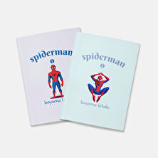 Spiderman Boyama Kitabı 2'li Set