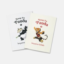 Kung Fu Panda Boyama Kitabı 2'li Set