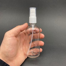 4 Adet Çok Amaçlı Şeffaf 100ML Sprey Fısfıs Kolonya Dezenfektan Cam Şişe Fıs Fıs 4X100ML