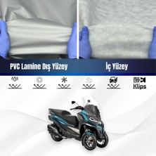 ULTRASHOP Ultra Shop Pıaggıo Mp3 530 Su Geçirmez Motosiklet Branda 4 Mevsime Uygun Motor Brandası