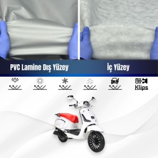 ULTRASHOP Ultra Shop Rmg Moto Gusto Milano 50 Su Geçirmez Motosiklet Branda 4 Mevsime Uygun Motor Brandası