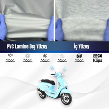 ULTRASHOP Ultra Shop Rks Bitter 125 Su Geçirmez Motosiklet Branda 4 Mevsime Uygun Motor Brandası