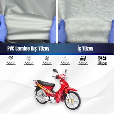 ULTRASHOP Ultra Shop Ramzey Kalipso 100 Su Geçirmez Motosiklet Branda 4 Mevsime Uygun Motor Brandası