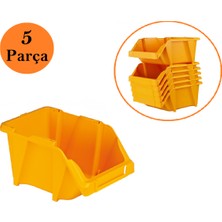 Venoa DP30 Depo Raf Düzenleyici Parça Saklama Avadanlık Kutusu 5 Parça 370X220X155 mm