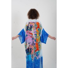 Zelish My Sister Saks Faralya Desenli Kimono