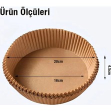 Fabiosa Airfry Pişirme Kağıdı Xl / Xxl 50 Adet  Yanmaz , Yapışmaz  Pişirme Kağıdı