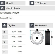 Nursan 184312 Statör Kia Sorento Hyundai