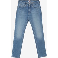 Tommy Jeans Normal Bel Normal Erkek Denim Pantolon DM0DM187221AB
