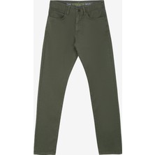 Lee Normal Bel Slim Fit Yağ Yeşili Erkek Chino Pantolon L72AA5708D31 Extrememotion Slim Pan