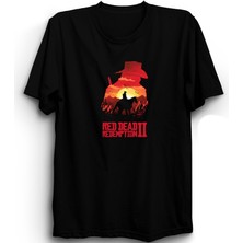 The Fame Red Dead Redemption 2, Game, Oyun Baskılı, %100 Pamuk Tişört