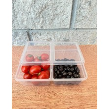 Hane216 Saklama Kabı 2bölmeli 1.5 Litre  Mikrodalga Buzdolabı Dondurucu Uygun