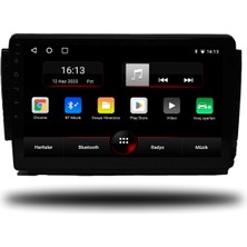 Avaydel Peugeot 208 Uyumlu Android Carplay Multimedya 2012-2020 8GB Ram + 128GB Hafıza