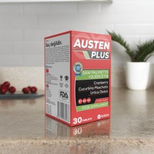 Austen Plus, Cüce Palmiye ( Saw Palmetto ) , Kuersetin, Turna Yemişi, Bal Kabağı , Likopen , Isırgan , Yeşil Çay  Asbien