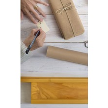 30CMX90MT Kraft Kağıt Çeyiz Paketleme Kağıdı Ambalaj Kağıdı Paketleme Kağıdı Hediye Paketleme Kağıdı