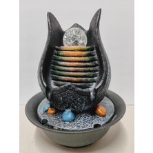 Slazenger Ofis ve Evler Için Yeni Trend Model Masaüstü Şelale Model Lale Motif