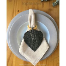 Ninastore Makrome Duvar Süsü Yaprak Duvar Dekorasyonu