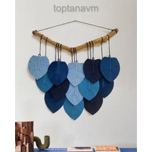 Ninastore Makrome Duvar Süsü Yaprak Duvar Dekorasyonu