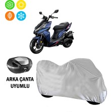 AUTOES Sym Dragon Drg 160 Tcs Abs Branda Motosiklet Brandası Arka Çanta Uyumlu
