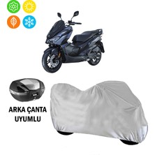 AUTOES Sym Jet x Tcs Abs Branda Motosiklet Brandası Arka Çanta Uyumlu
