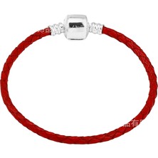 Asaf Accessory Deri Bileklik Logolu