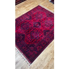 Türkmen Rug El Dokuma Afgan Biliicik Halısı