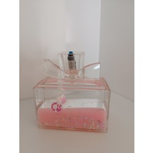 Efna Store Batmayan  Parfüm Şişesi Tasarımlı Işıklı Barbili Lüks Hediyelik,dekoratif Obje(10 Cm*8,5 *5)