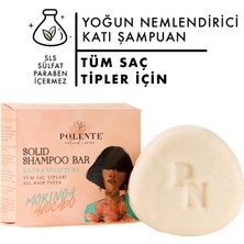 Polente Natural Yoğun Nemlendirici Katı Şampuan / Tüm Saç Tipleri (110 gr)