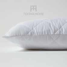 Teksnil Home | 2 Adet Kapitoneli Yastık Alezi Koruyucu | Koruyucu Yastık Kılıfı | 50 x 70 |