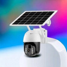 Wificam 3 mp 1080P Solar Güneş Enerjili Ptz Wifi Kamera Carecam Pro App (Sim Kartlı Değildir)