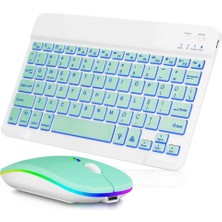 Sneezy Honor Pad 9 Rgb Işıklı Bluetooth & Wireless Türkçe Klavye Mouse Seti