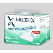 Medibox Yatak Koruyucu Serme Bez 60CM x 90CM 30'lu Paket - 4 Adet